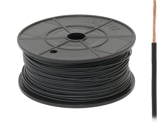 Installation Cables – 73-200# FLRY-B cable, 0.50, black, 100 mb - Carlat
