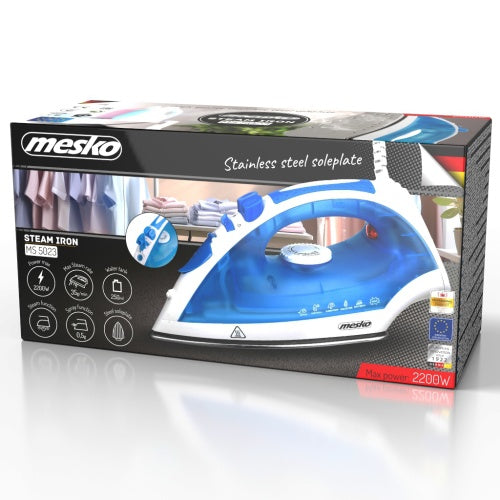 Irons and – MS 5023 Iron, 2200 W – Steel Soleplate - Carlat