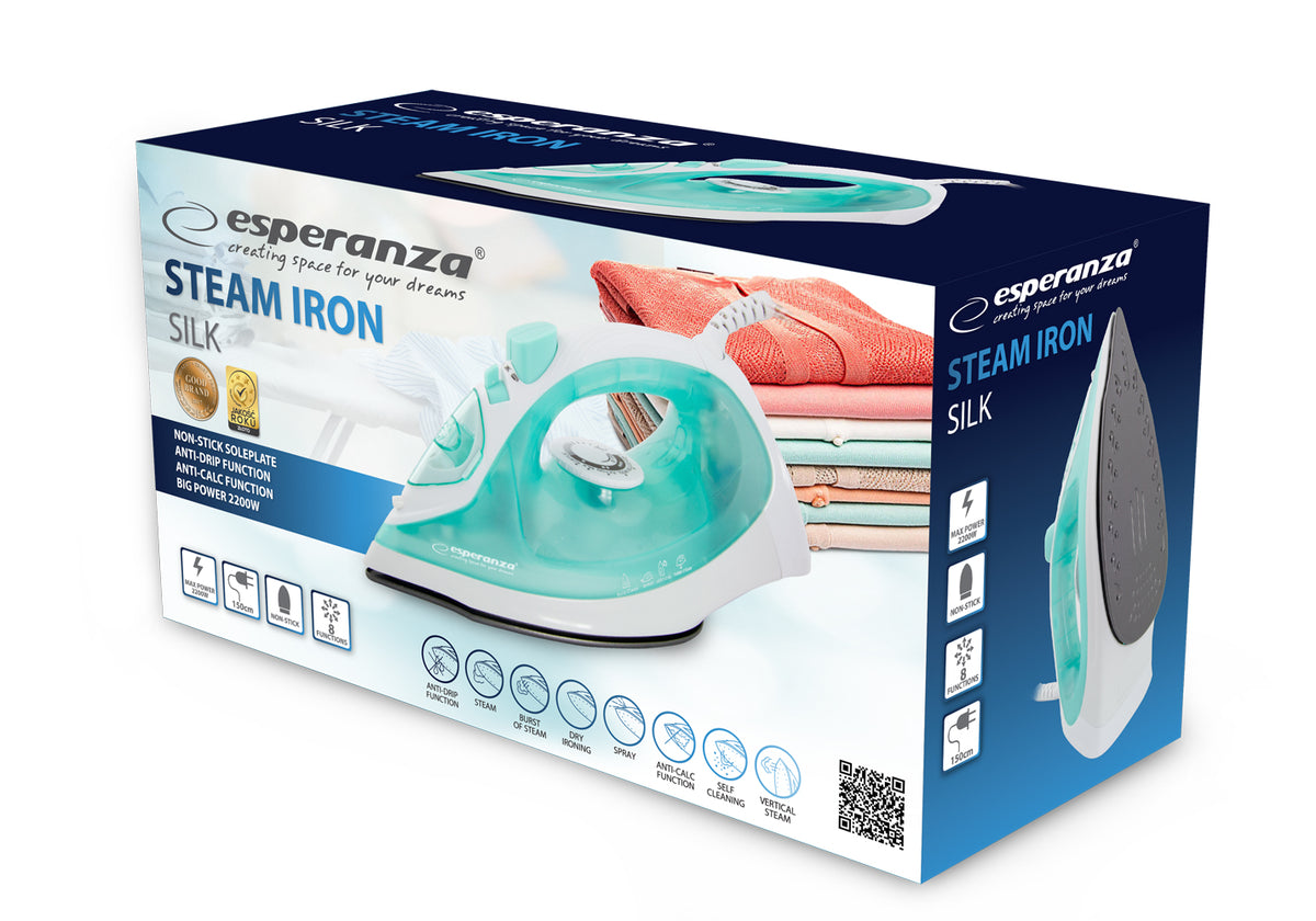Irons and Steamers – EHI005 Esperanza Silk Steam Iron 2200 W - Carlat