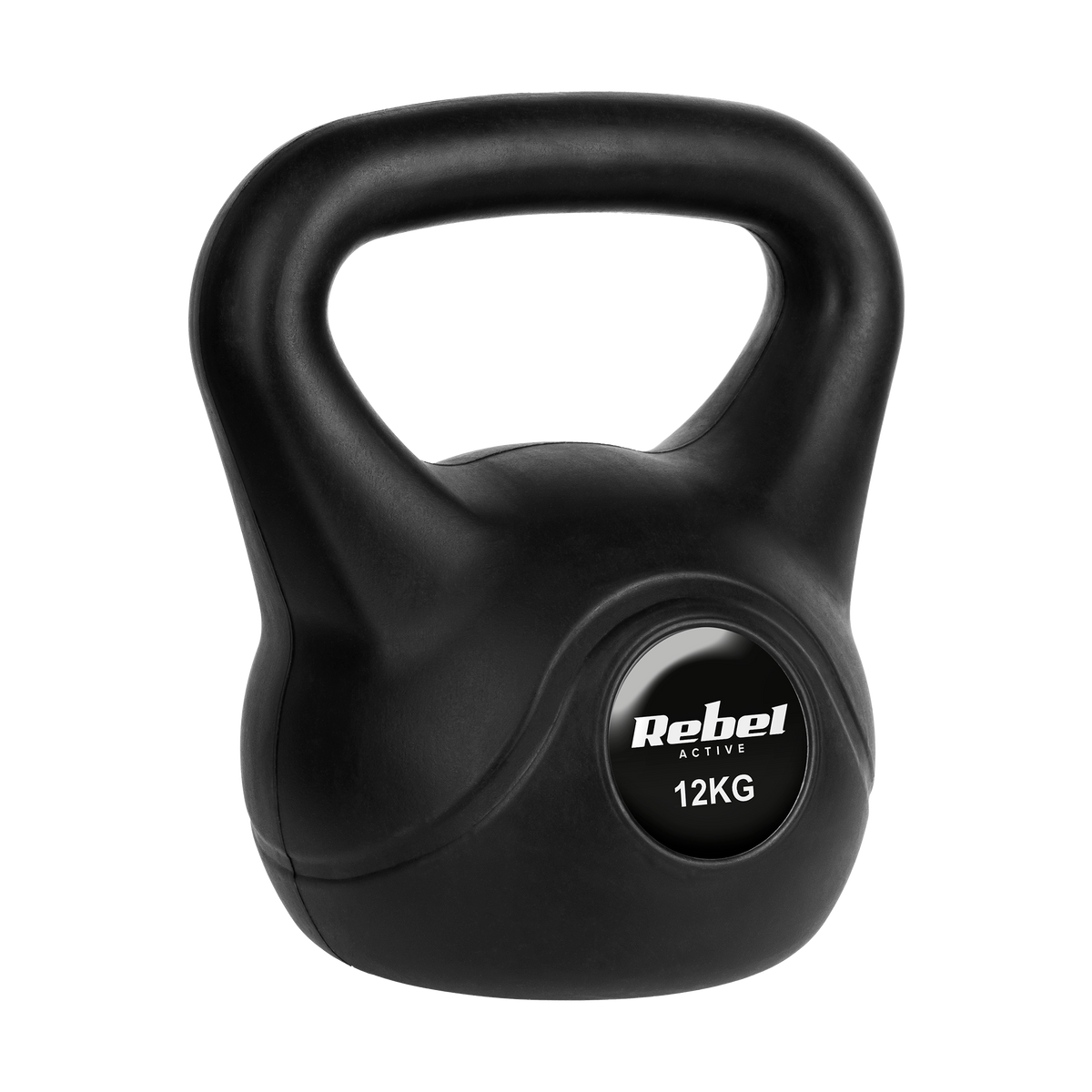 Kettlebells and dumbbells – REBEL ACTIVE 2 kg Bituminous Kettlebell - Carlat