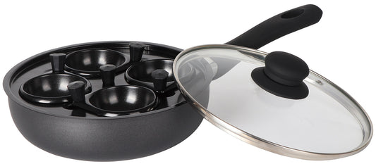 Kinghoff Deep Frying Pan with Lid and Fried Egg Insert - Carlat