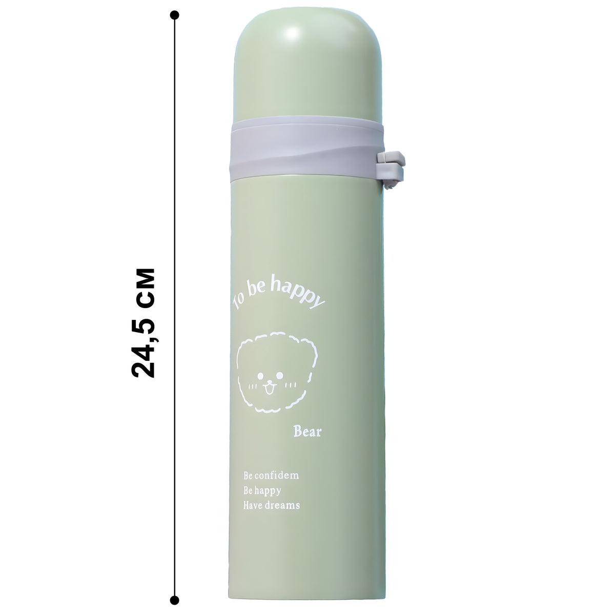 RTO Kitchen Accessories – Green Vacuum-Insulated Thermal Mug – image 4
