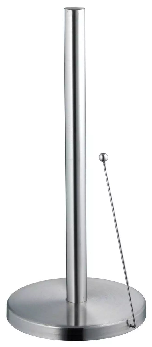 Kitchen Accessories – Paper Towel Holder, Steel and Bamboo, Kinghoff - Carlat