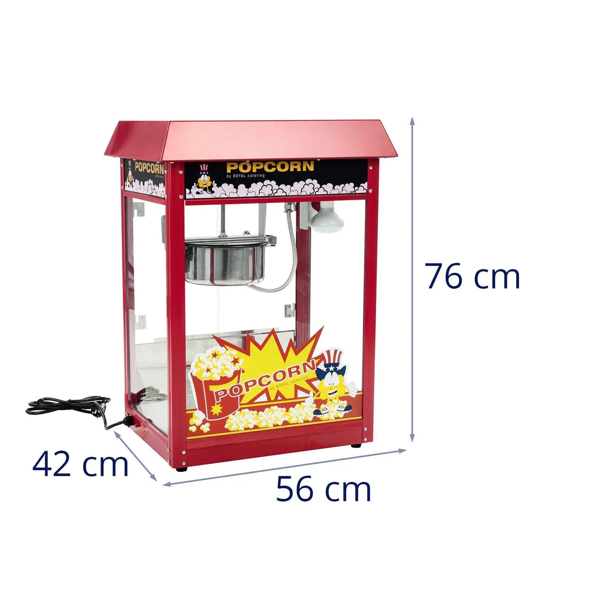 Kitchen Appliances – Bar popcorn machine with a red roof - Carlat