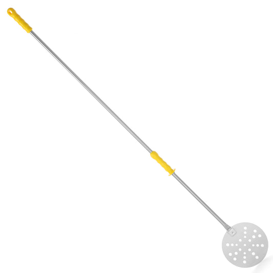 Kitchen Appliances – Pizza turning shovel with movable handle, perforated, - Carlat