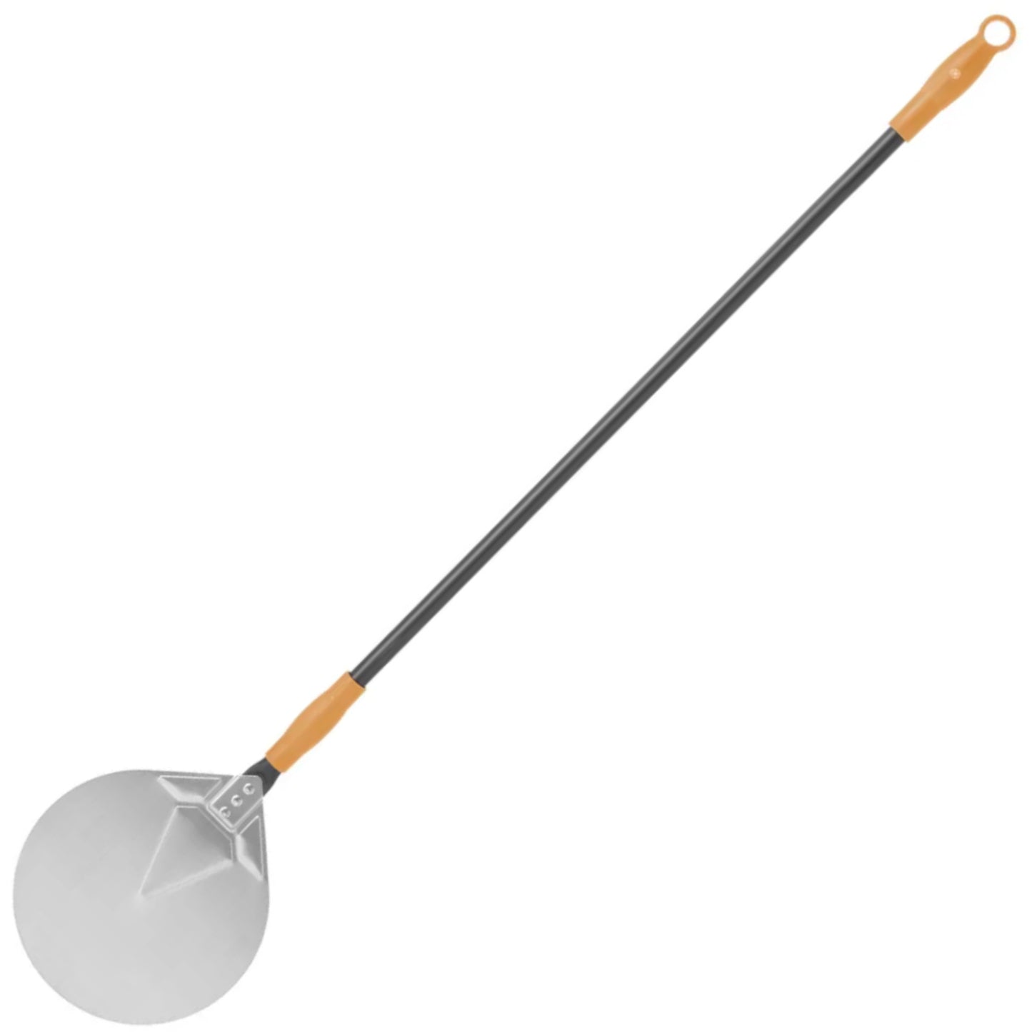 Kitchen Appliances – Round stainless steel pizza shovel with movable - Carlat