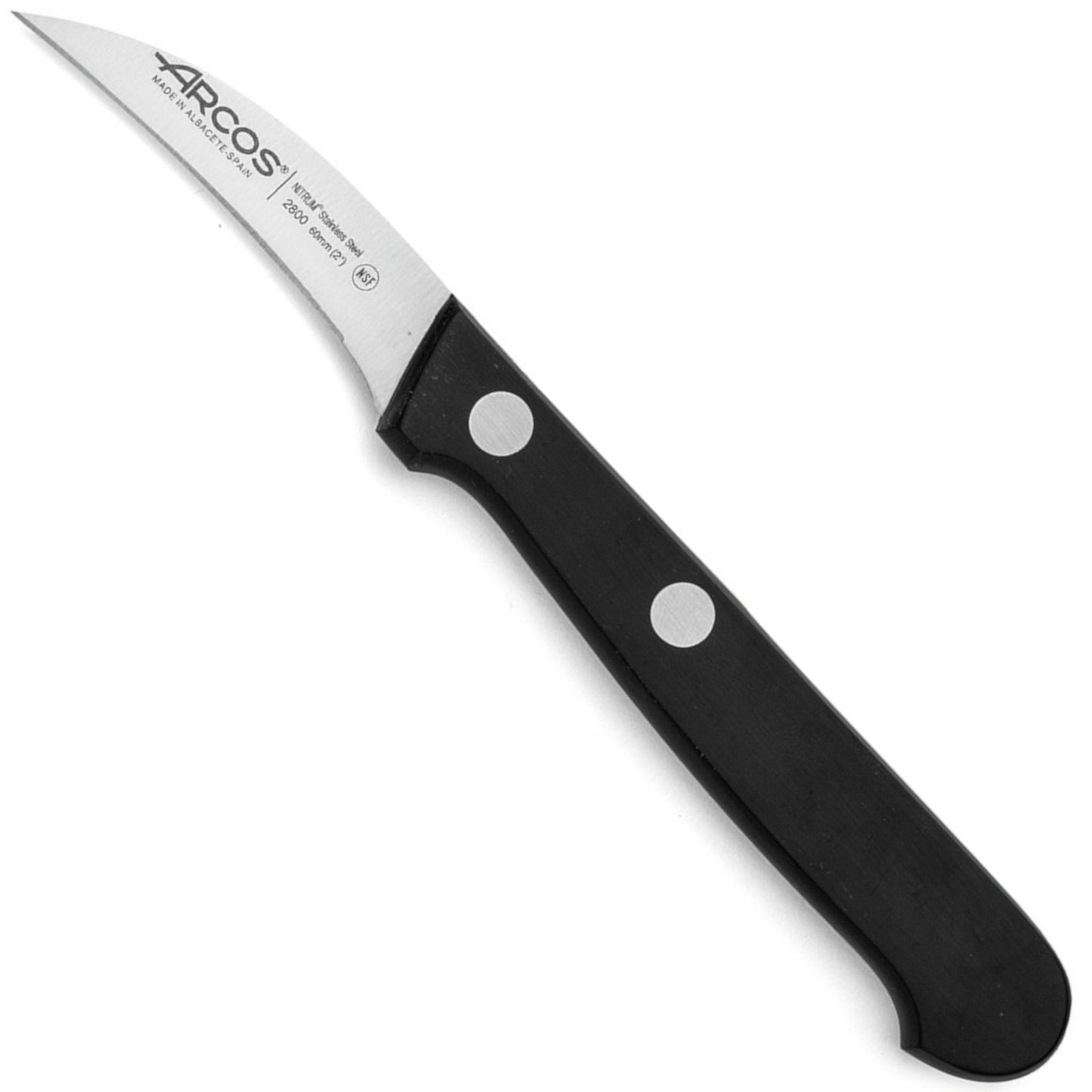 Kitchen Knives – Knife for peeling vegetables, fruits, curved UNIVERSAL - Carlat