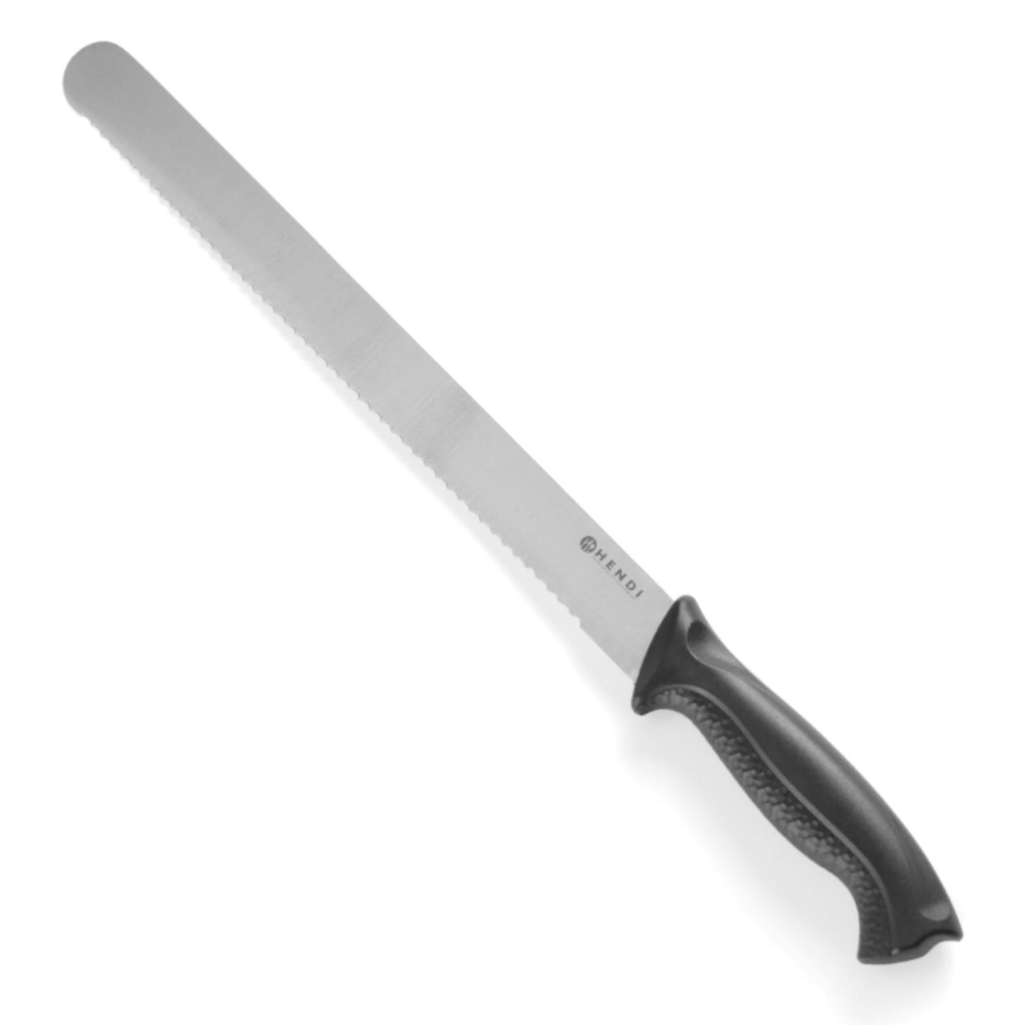 Kitchen Knives – Professional bread knife for dough, black HACCP - Carlat