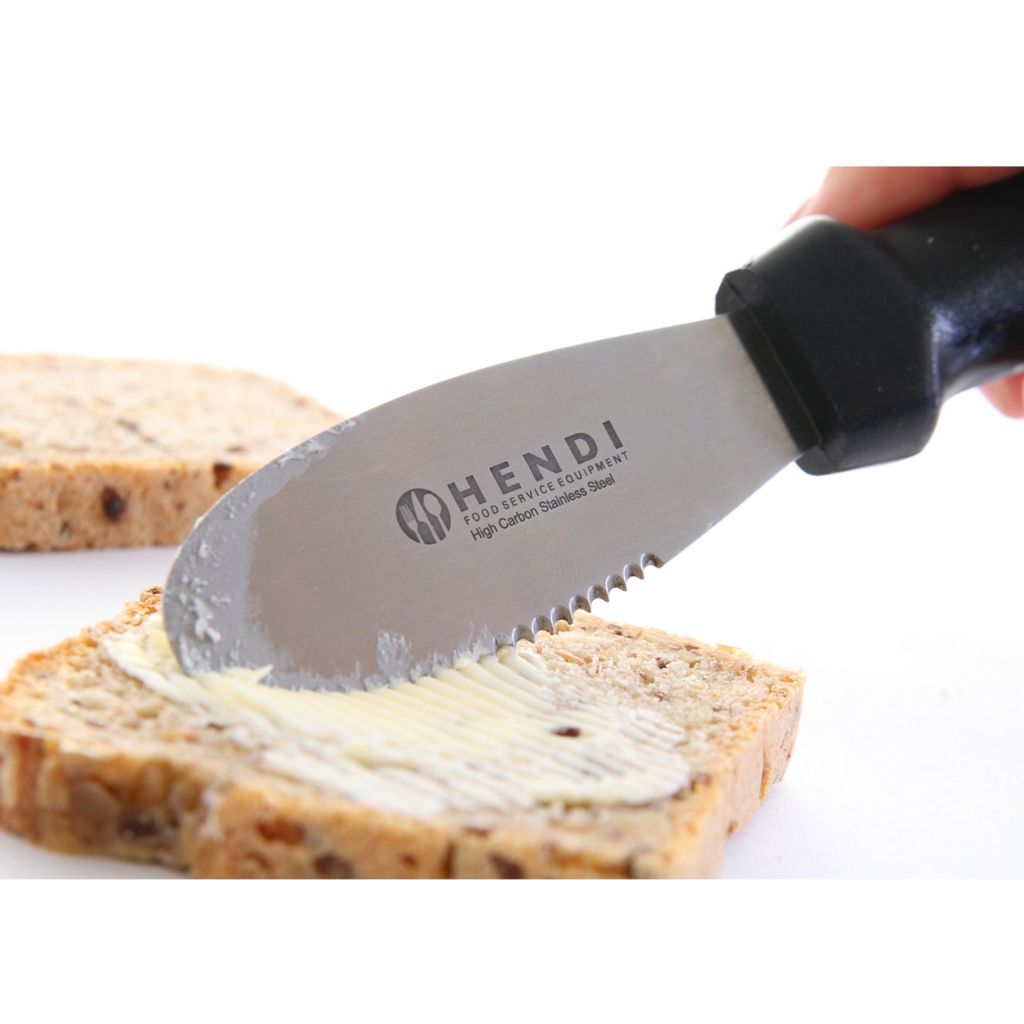 Kitchen Knives – Stainless steel serrated grease knife - Hendi - Carlat