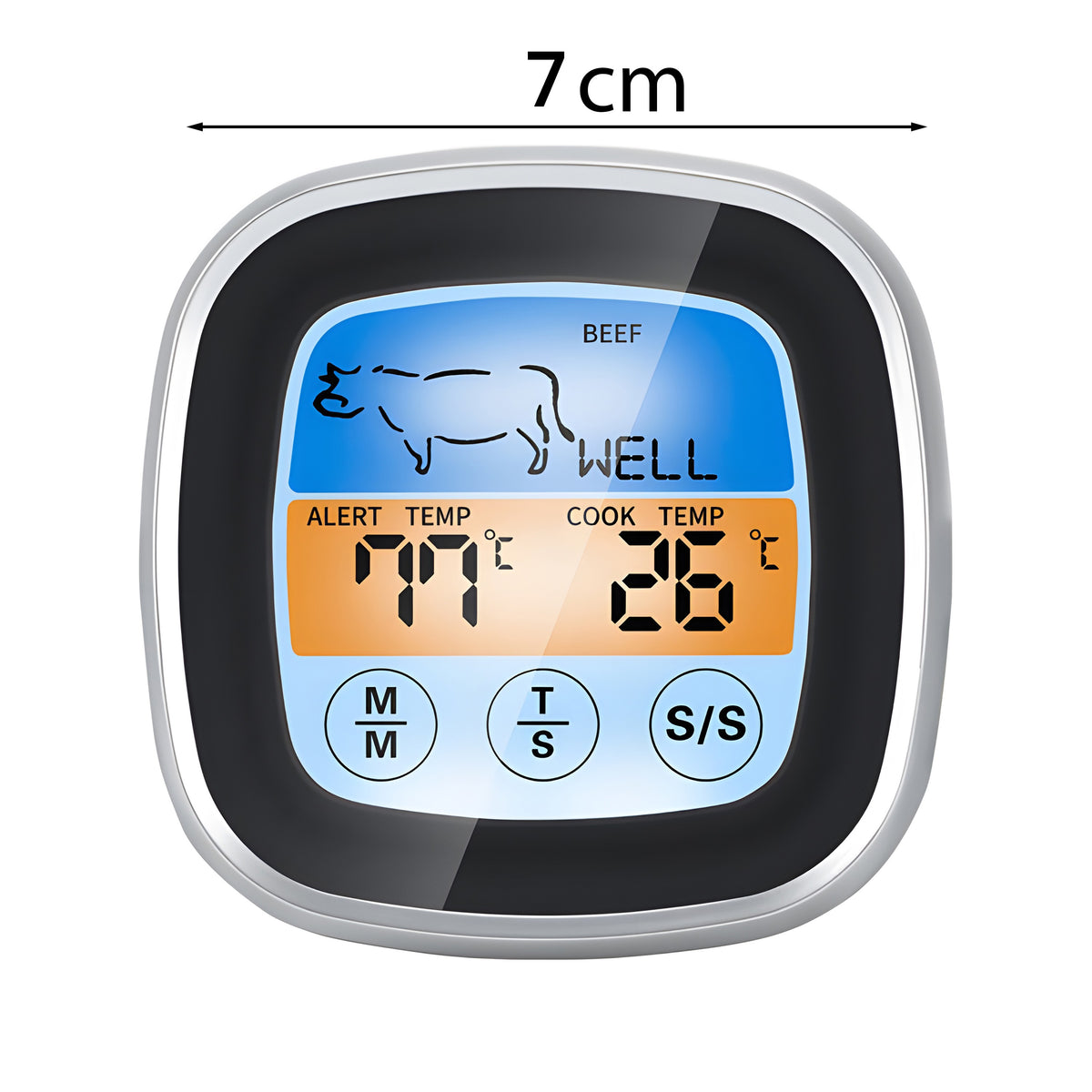 Kitchen Thermometer for Meat, Oven, Smoker, Grill, and Fish, 250°C + Probe - Carlat