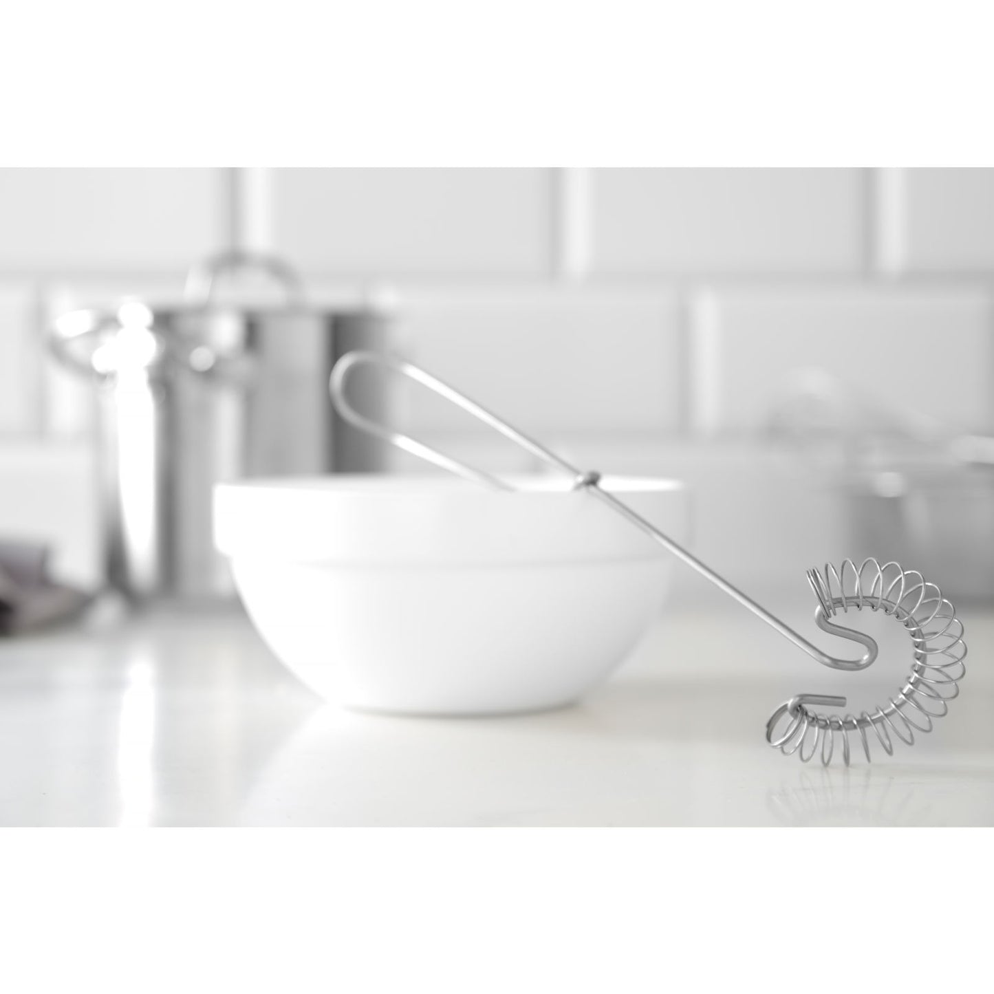 Kitchen Tools & Utensils – Spiral kitchen whisk with steel - Carlat