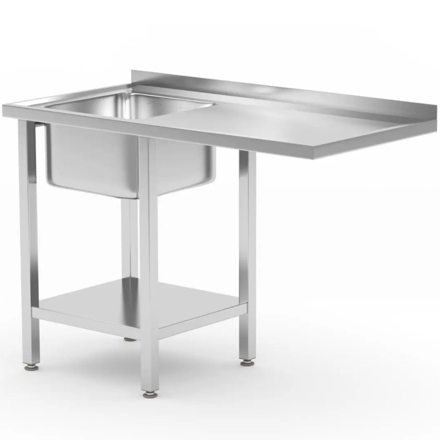 Kitchen & Utility Sinks – Catering sink with shelf, top - Carlat