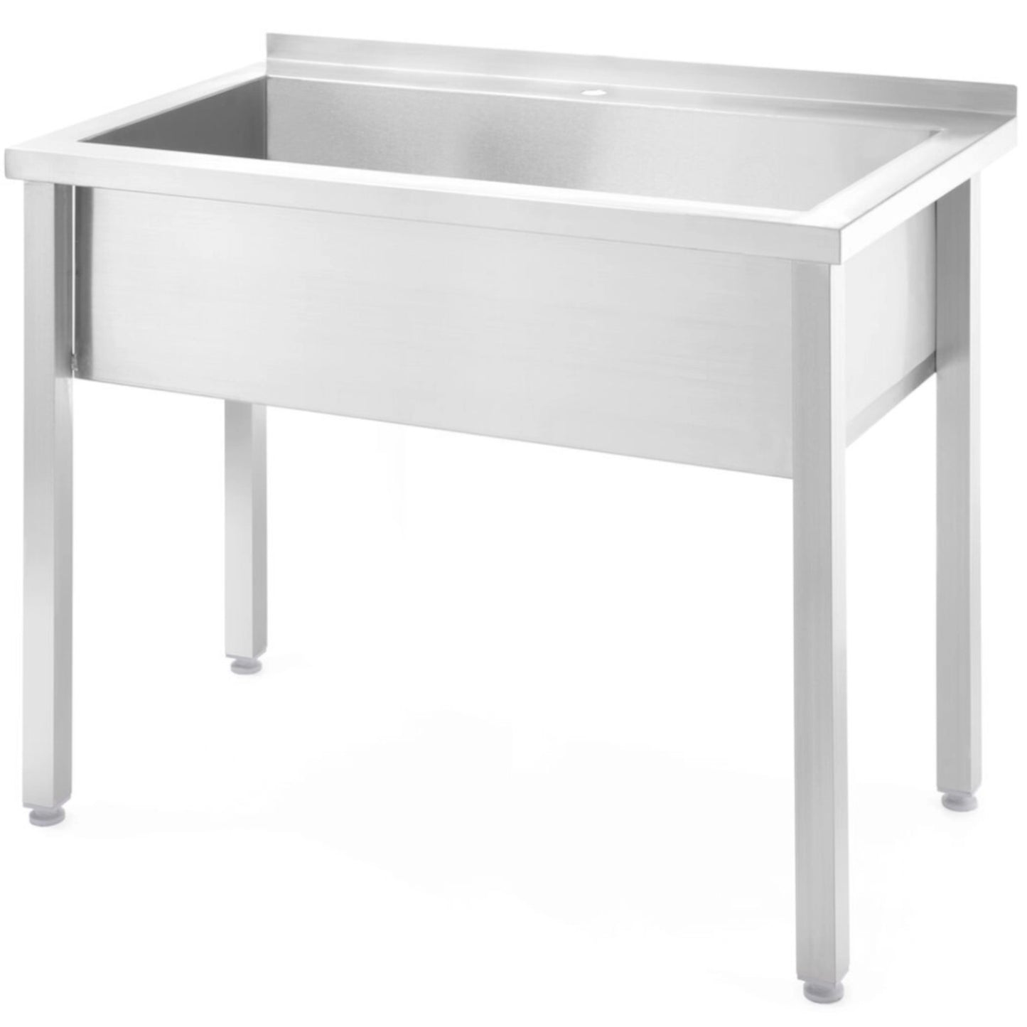 Kitchen & Utility Sinks – Single-bowl welded catering pool sink - Carlat