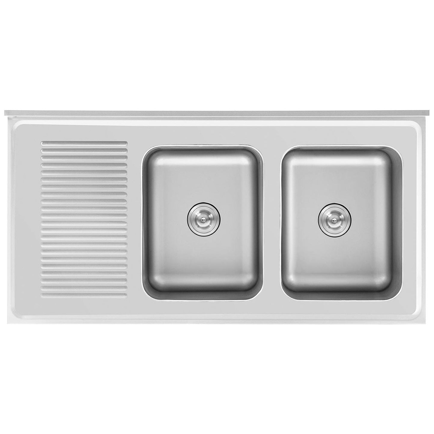 Kitchen & Utility Sinks – Two-bowl catering pool sink with - Carlat