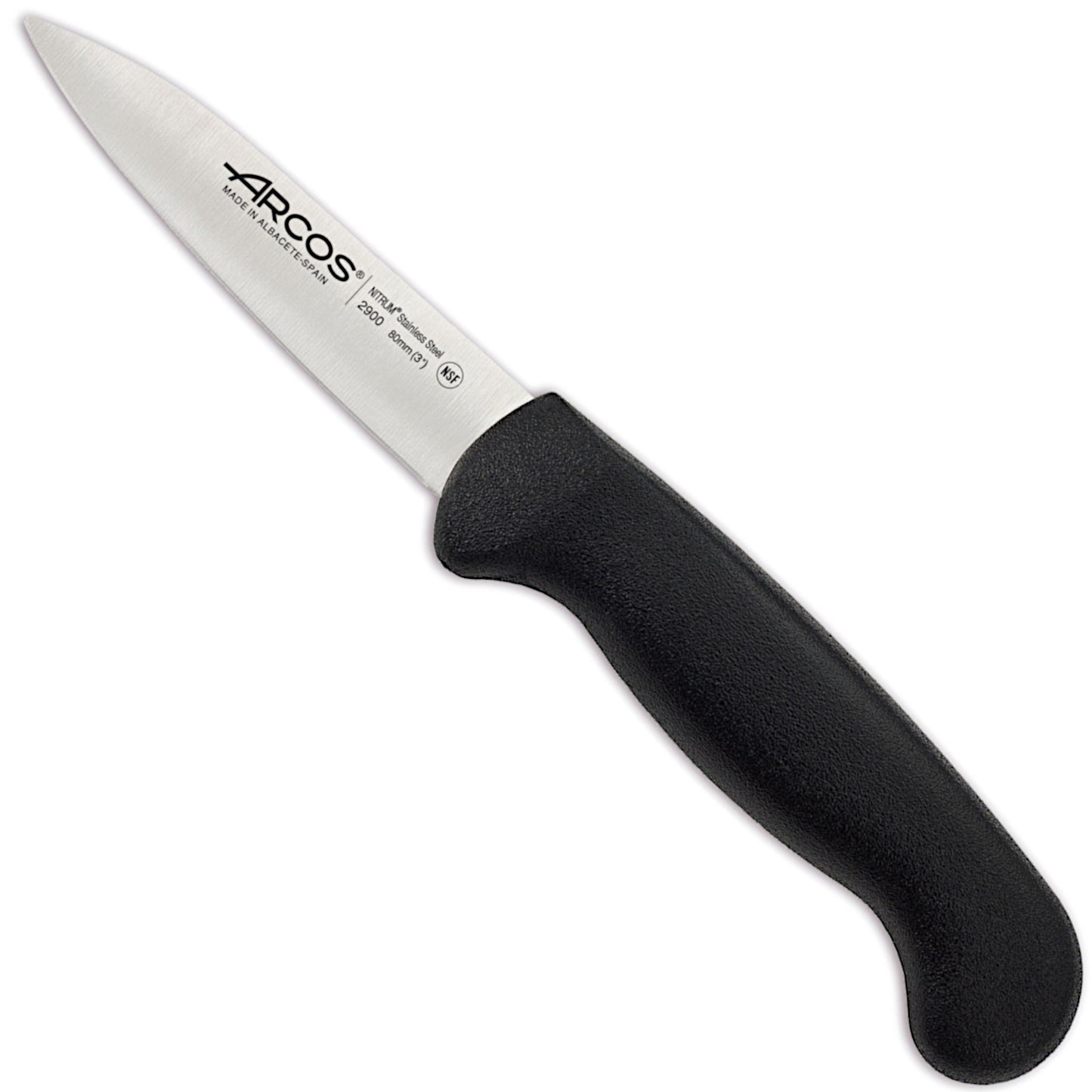 Kitchen knife for peeling vegetables, fruit, peeler, series 2900, length 80/190 mm - Carlat