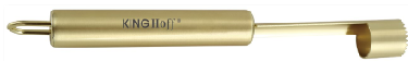 Kitchen utensils – Core remover—fruit core cutter, gold, Kinghoff steel - Carlat