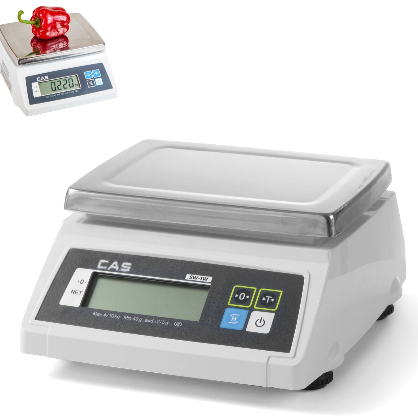 Kitchen weight waterproof with legalization 30kg / 10g - CAS 580387 - Carlat