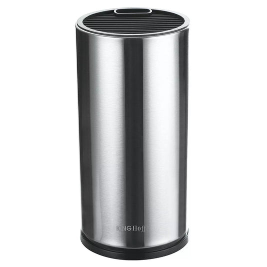 Knife blocks and containers – Round knife block, Kinghoff steel - Carlat