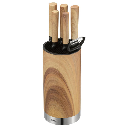 Knives – Kitchen Knife Set, 5 Knives + Peeler, Klausberg KB-9036 - Carlat
