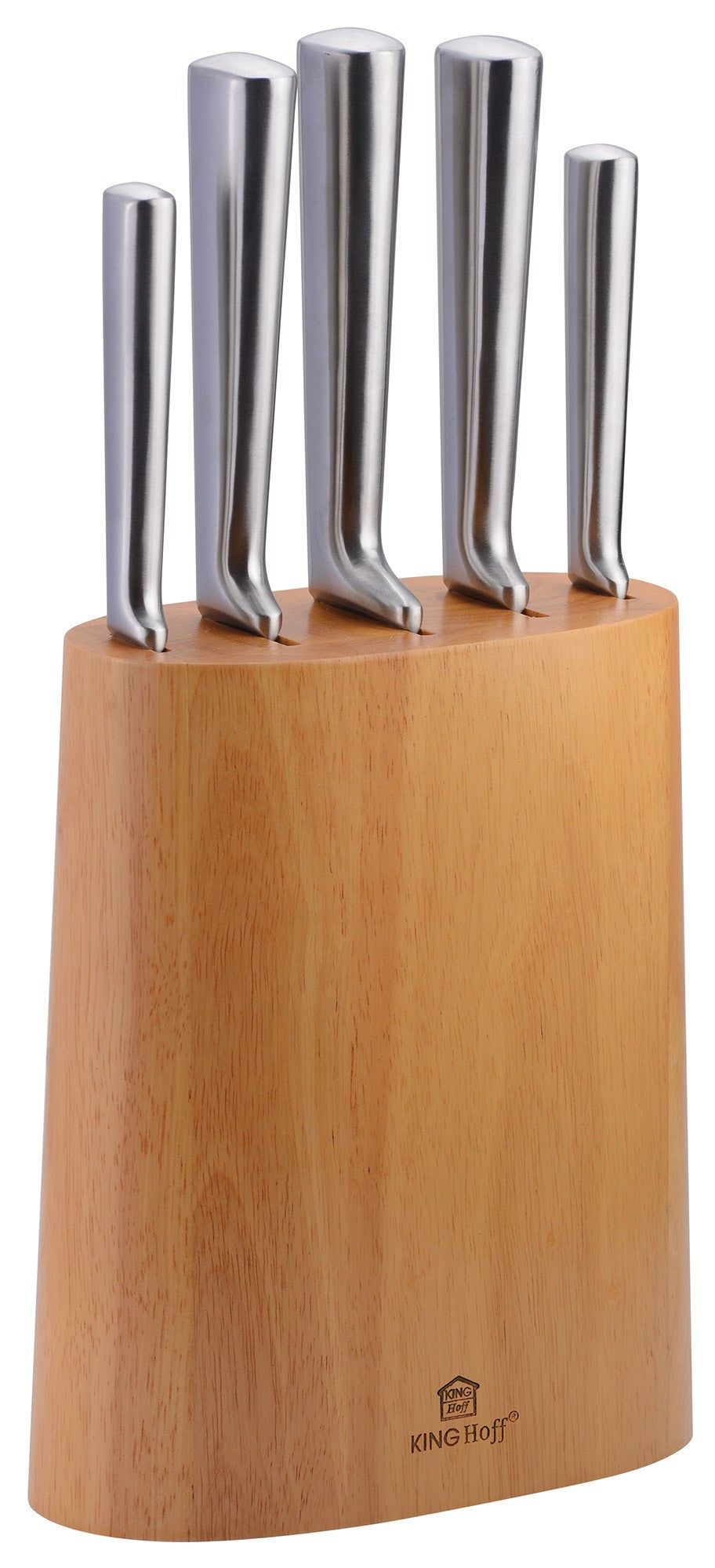 KINGHoff Knives, cleavers, and – Kinghoff 8-piece knife set in a block