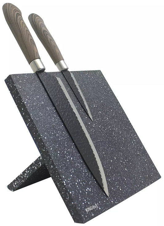 Knives, cleavers, and axes – Kinghoff Magnetic Knife Block - Carlat