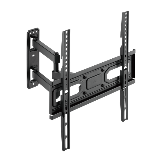 Kruger&Matz Wall Mount for 32-65-inch LED TVs, Black (Vertical and Horizontal Adjustment) - Carlat