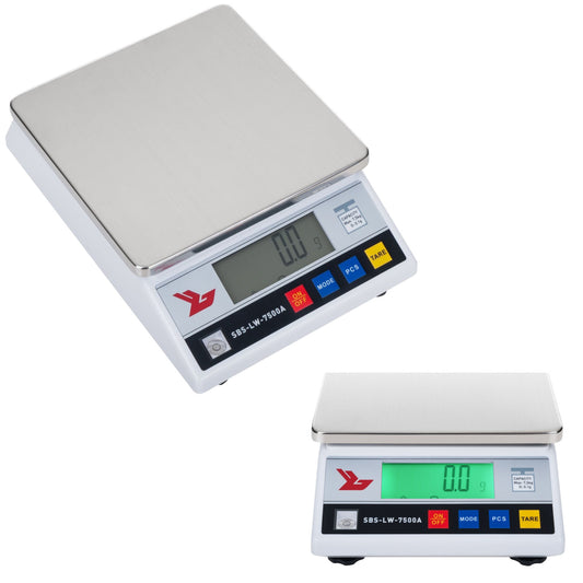 Laboratory Equipment – Waga precyzyjna dokładna SBS-LW-7500A LCD dokł. 0,1g - Carlat