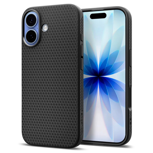 Liquid Air protective back case for iPhone 17 - matte black - Carlat