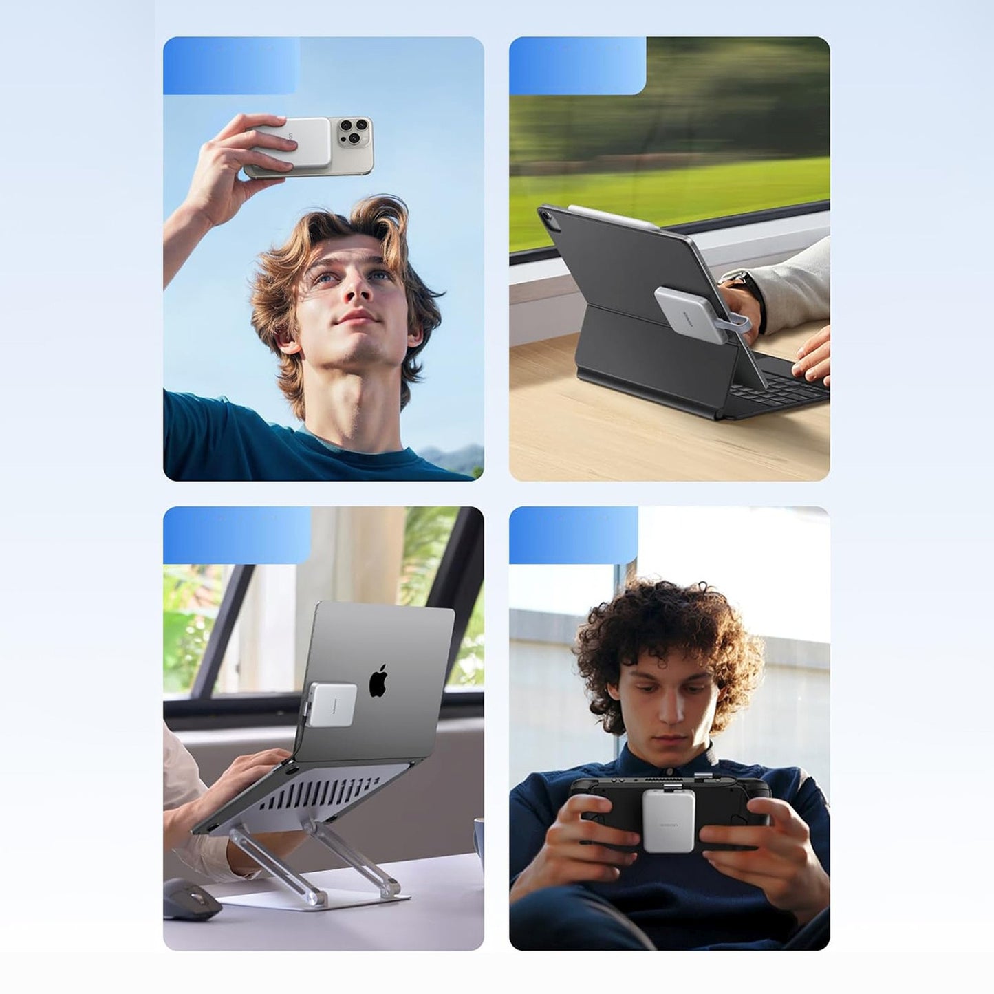Magnetic case for M.2 NVMe SSD drive - white - Carlat