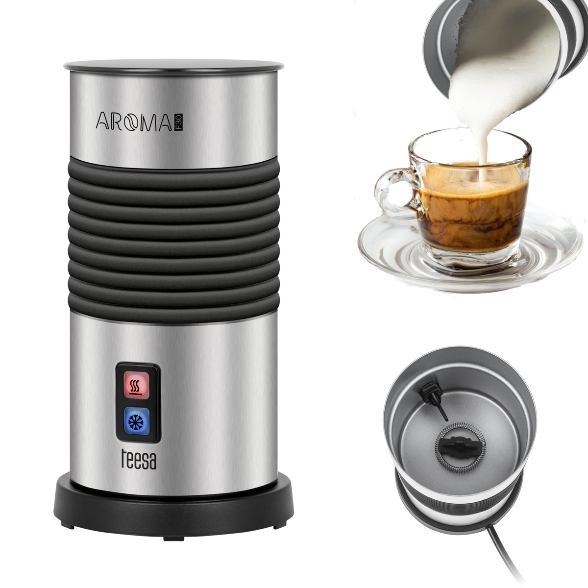 Milk frothers and warmers – AROMA F30 Milk Frother - Carlat