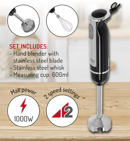 Mixers and – CR 4621 Hand Blender - 2-in-1 Mini Set - Carlat