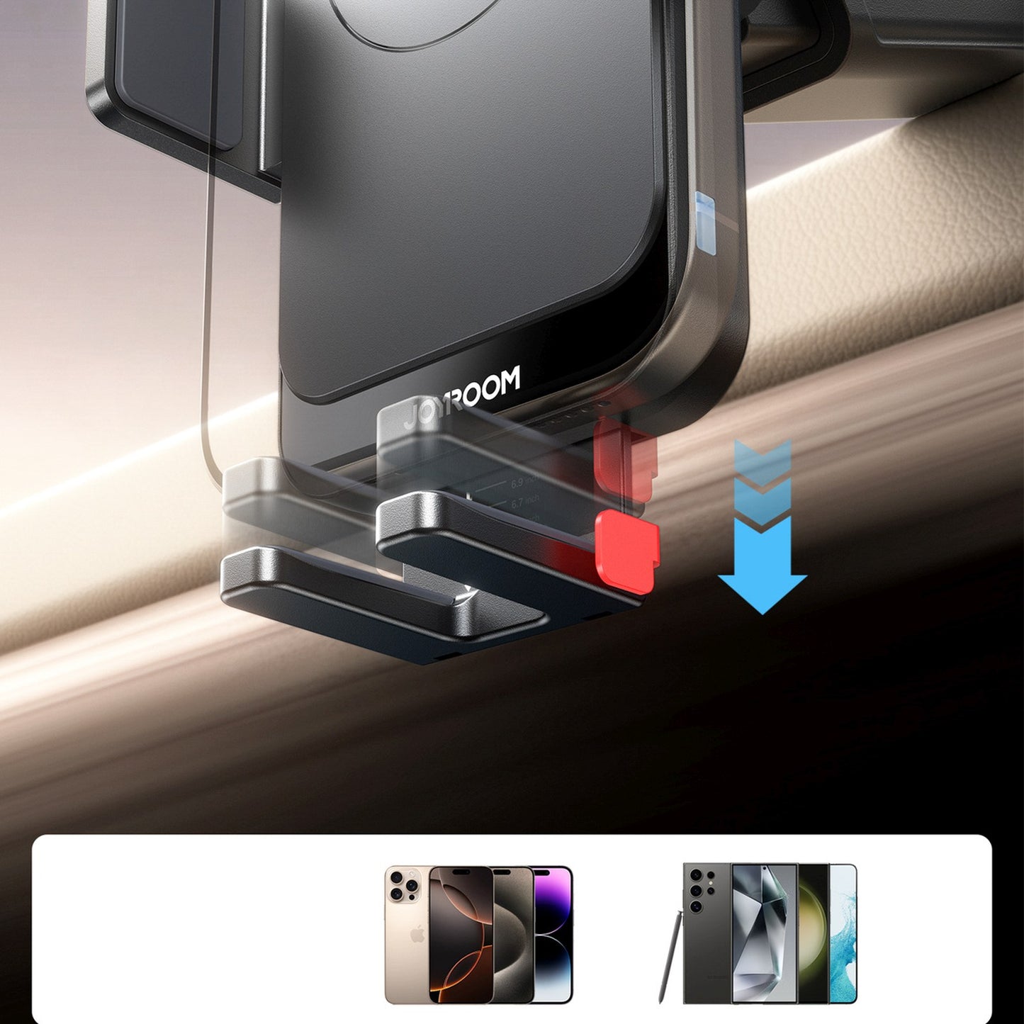 Mobile Phone Stands – Car phone holder with inductive charger - Carlat