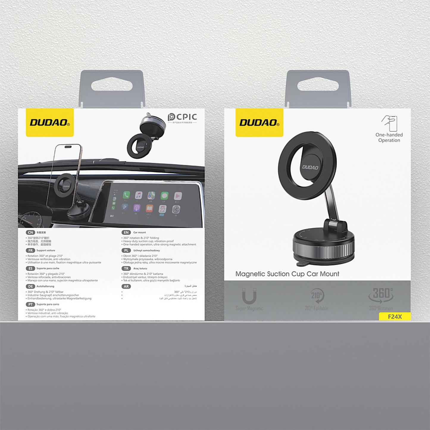 Mobile Phone Stands – Magnetic car holder for smartphone with - Carlat