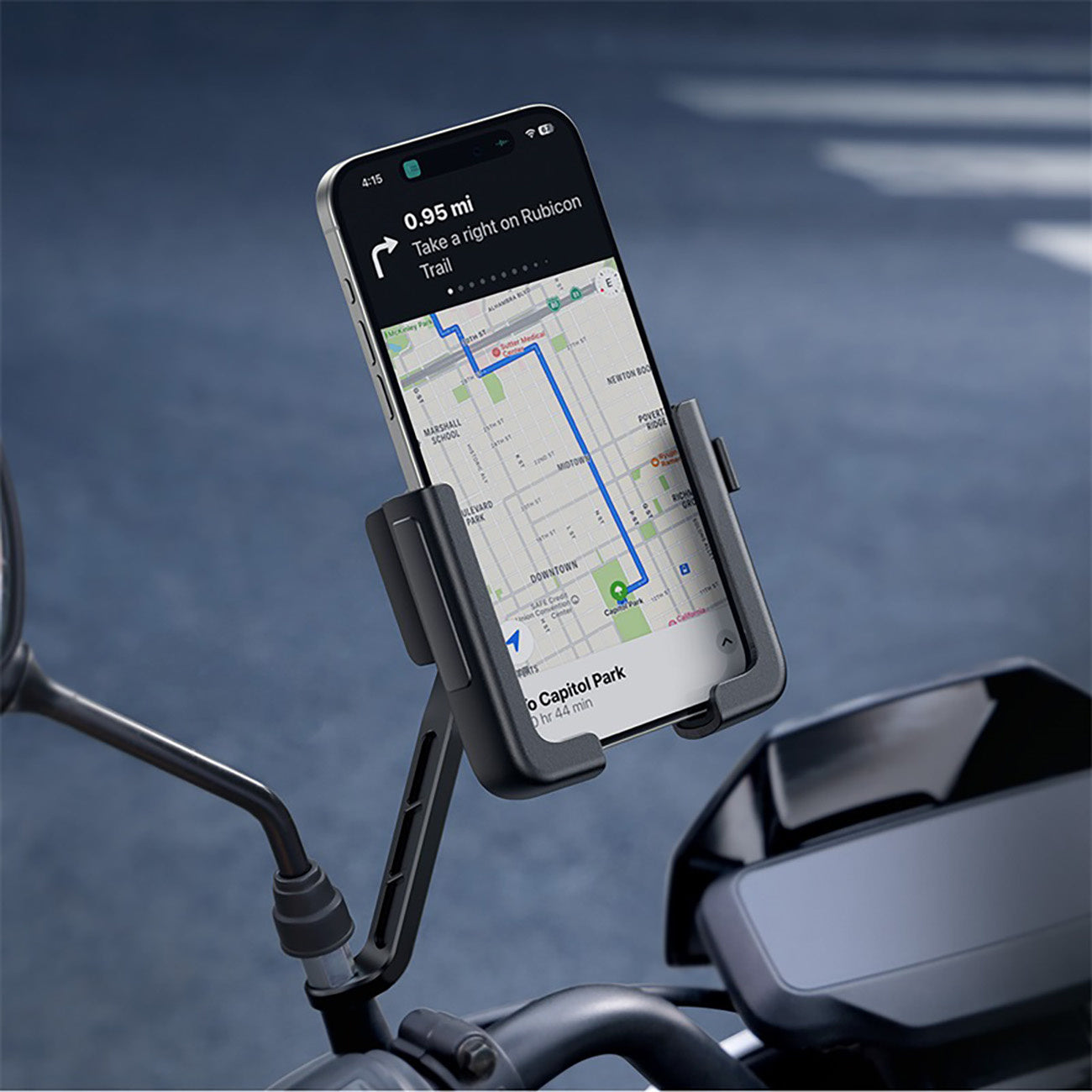 Mobile Phone Stands – Motorcycle phone holder with shock absorption - Carlat