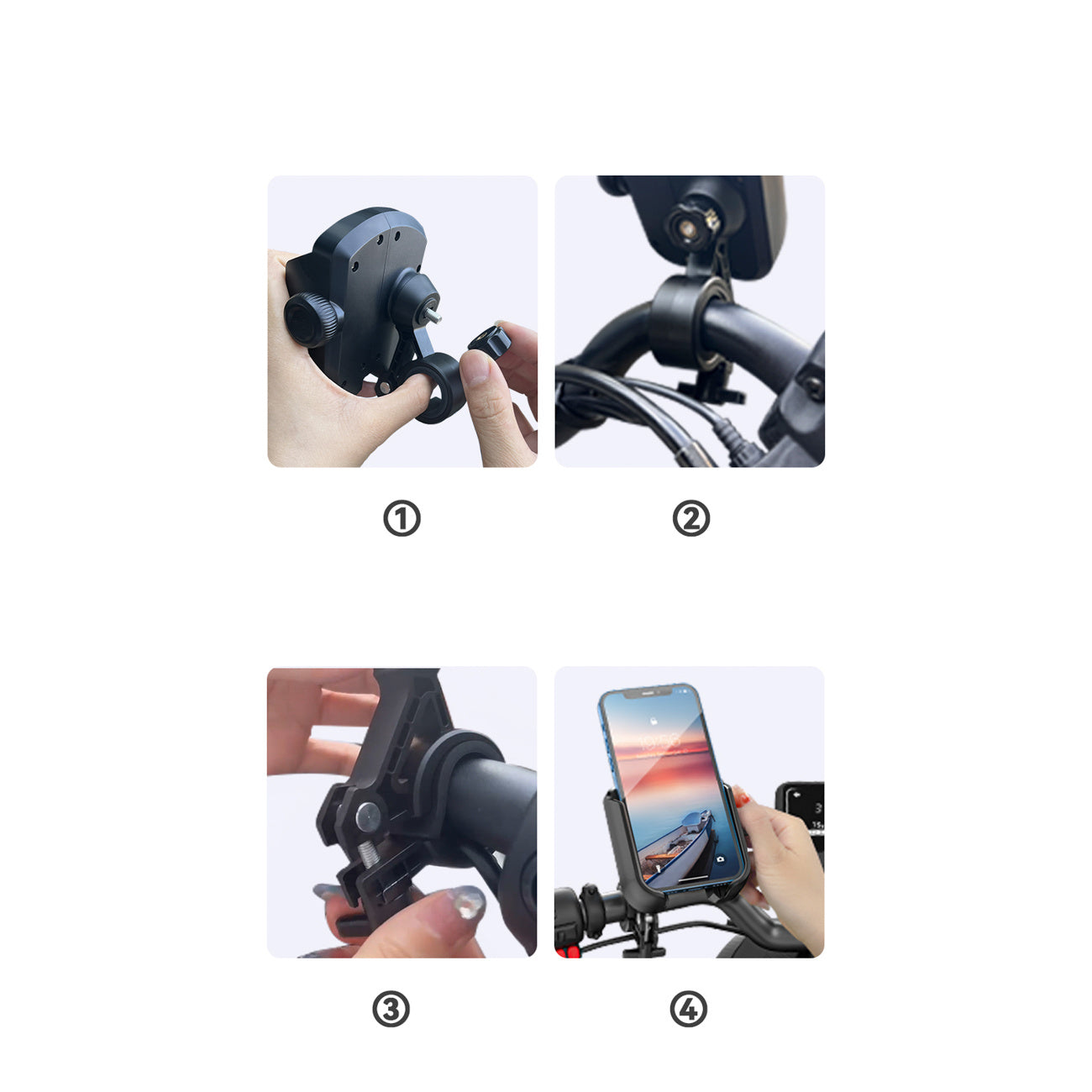 Mobile Phone Stands – Phone holder for bicycle, motorcycle, scooter - Carlat