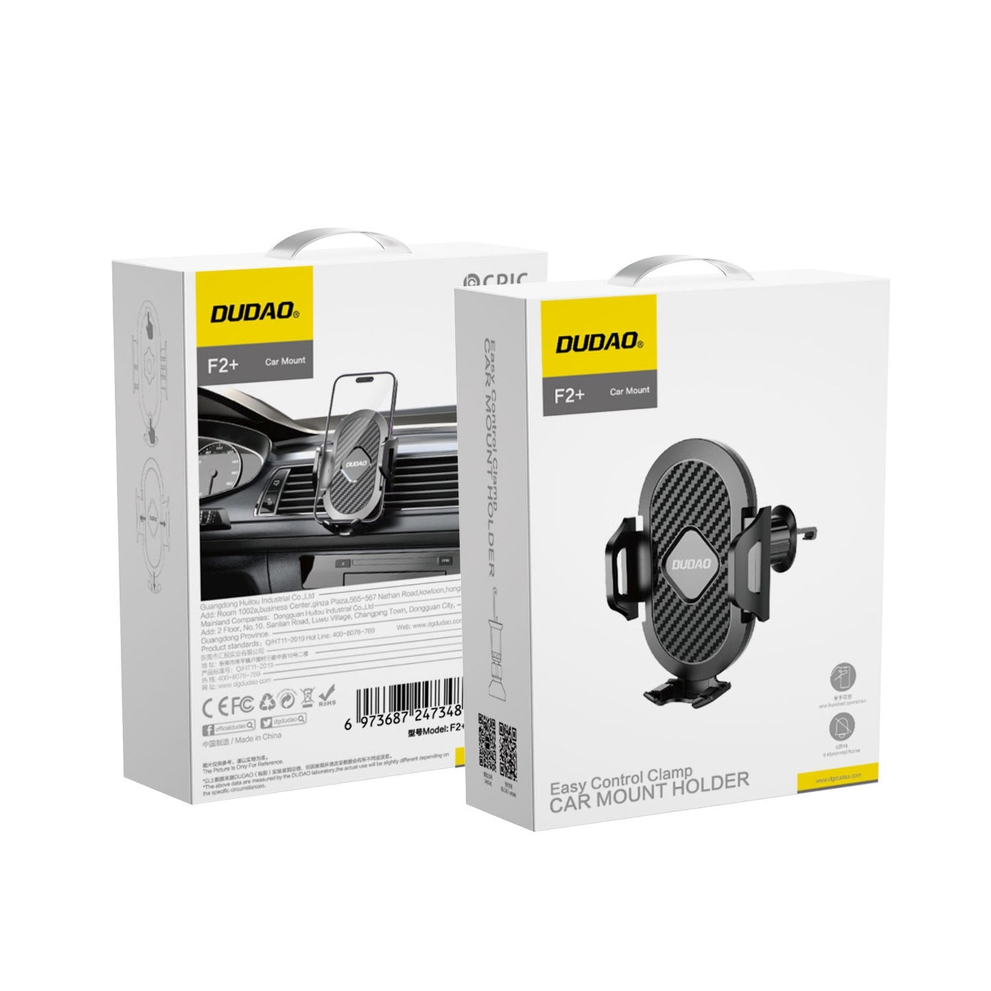 Mobile Phone Stands – Smartphone clamp car holder for air - Carlat
