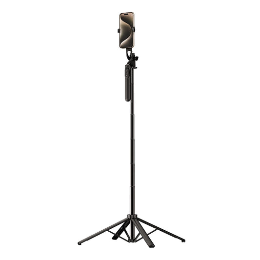 Mobile Phone Stands – Telescopic selfie stick with remote control, - Carlat