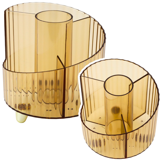 Organizers for – Transparent Yellow Organizer for School and Office Supplies - Carlat