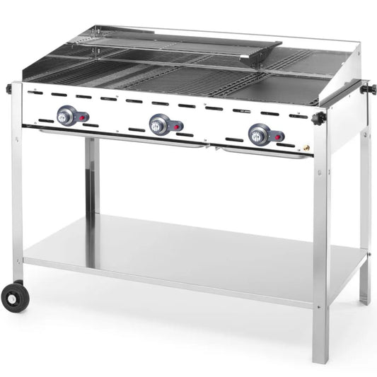 Outdoor Grill Accessories – Grill gazowy "Green Fire" 3 palniki - Carlat
