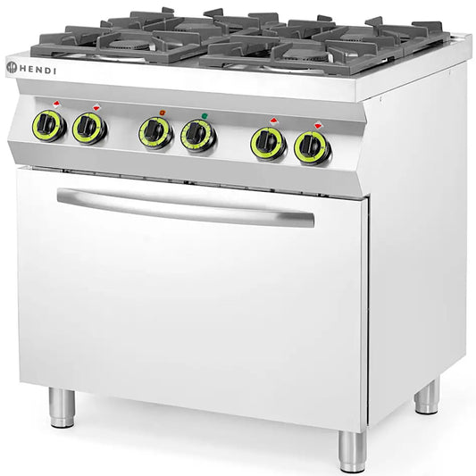 Ovens – Kuchnia gazowa 4 palniki z elektrycznym piekarnikiem konwekcyjnym - Carlat