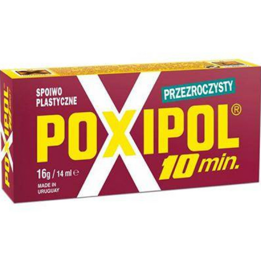 POXIPOL glue - 16g / 14ml - transparent - Carlat