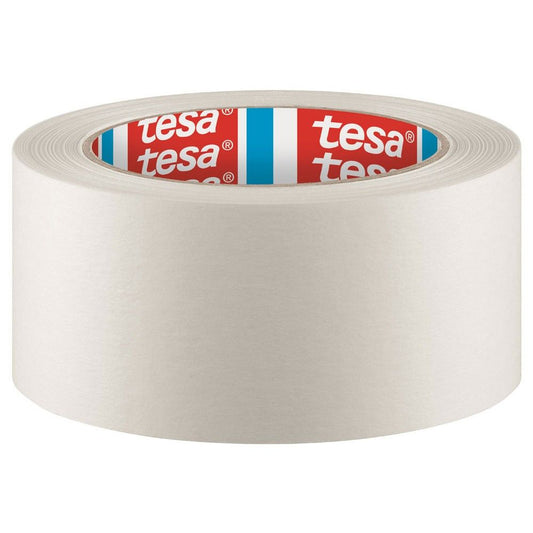 Packaging – Paper packing tape, 50 m × 50 mm, white - Carlat