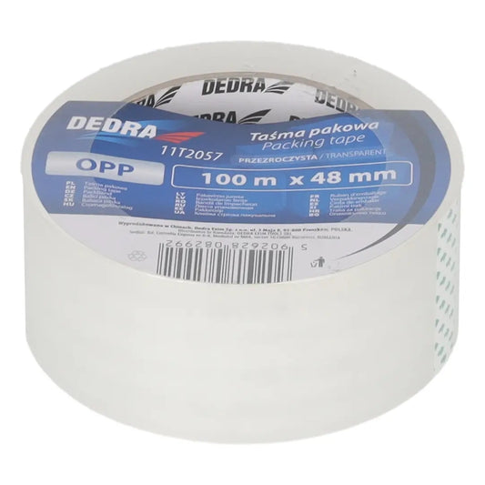 Packaging Tape – Transparent packing tape, 48 mm x 60 m - Carlat