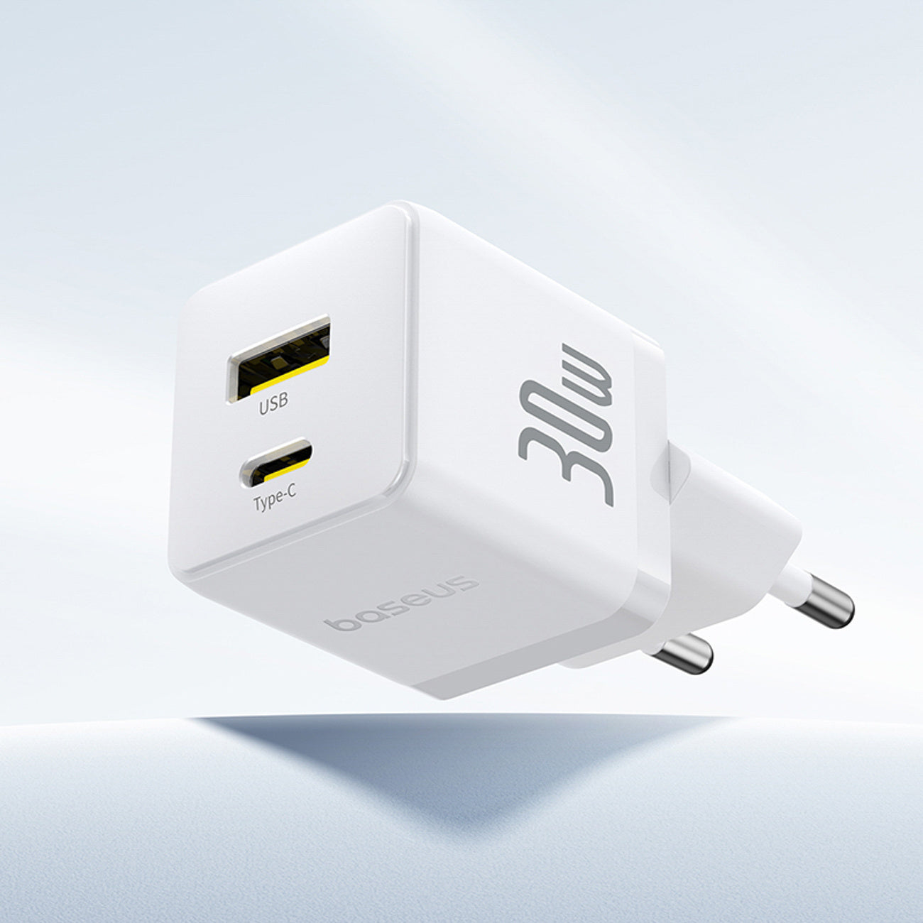 Palm 30W USB-C USB-A wall charger - white - Carlat