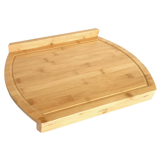 Pasta – Cutting board with locking edge, 45x33x4 cm, Kinghoff bamboo - Carlat