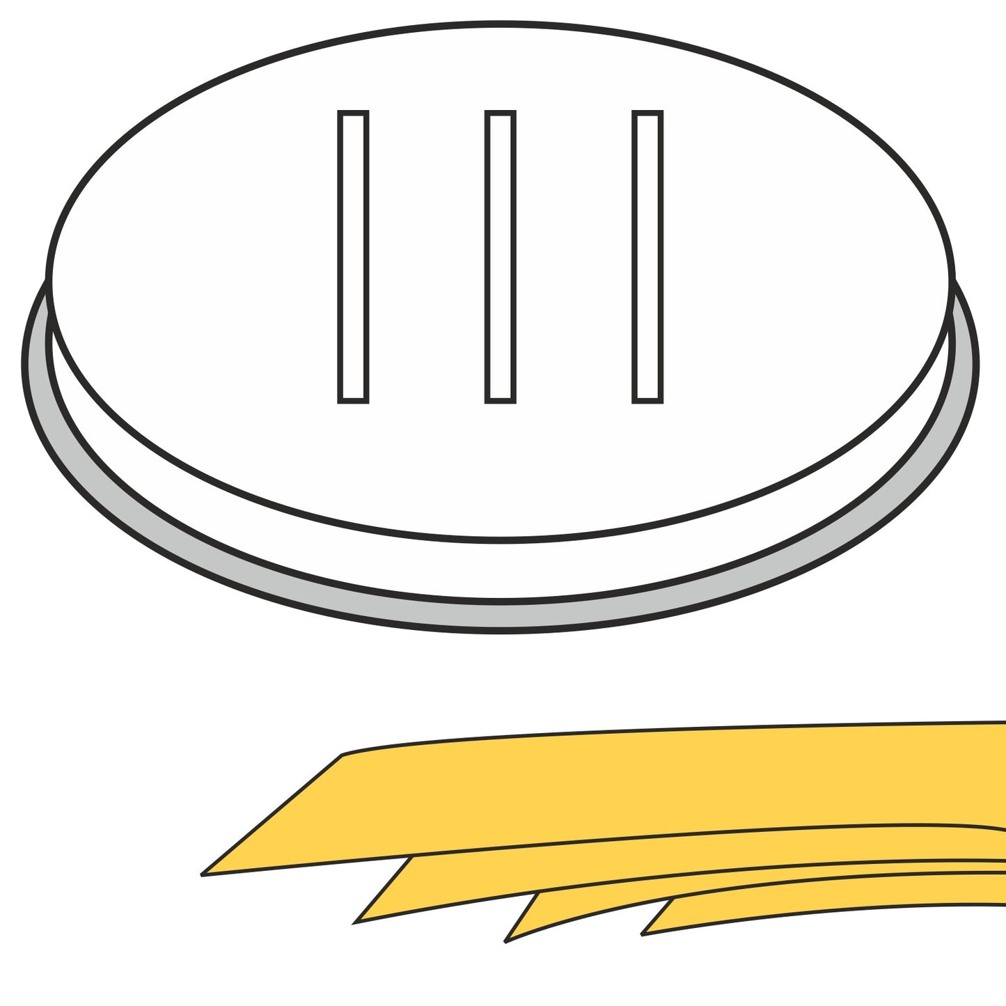 Pasta Makers – PAPPARDELLE pasta making tip, wide ribbons, 5 - Carlat