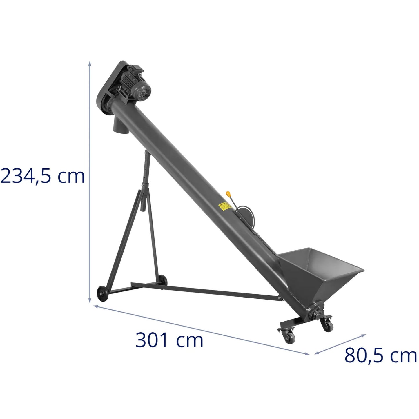 Pellet machines – Screw feeder for pellets, grain, sawdust, 3 - Carlat