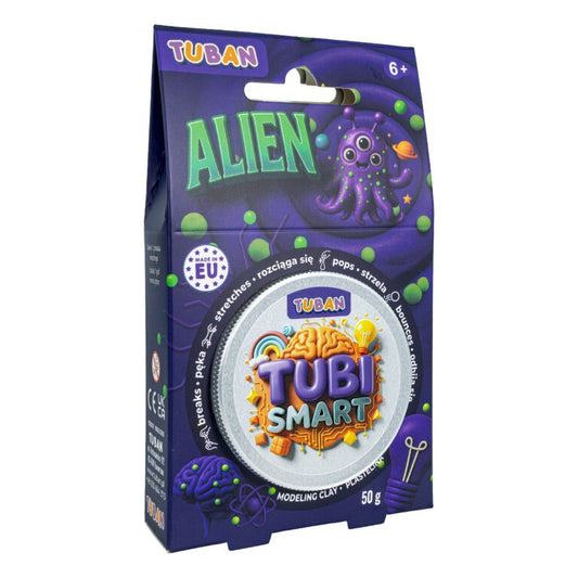 Play-Doh – Tubi Smart Modeling Clay - Alien, 50 g - Carlat