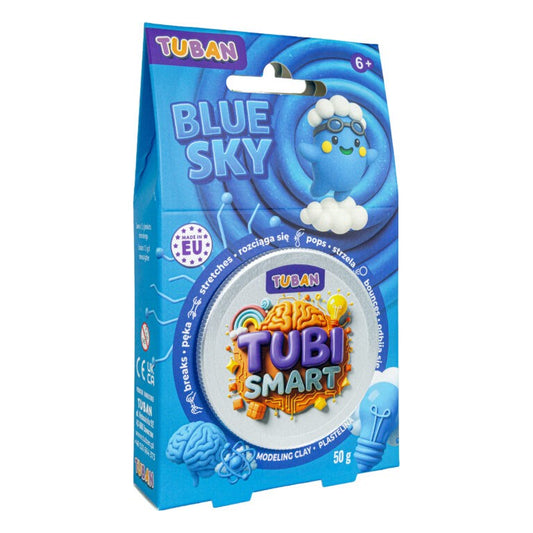 Play-Doh – Tubi Smart Modeling Clay - Blue Sky, 50 g - Carlat