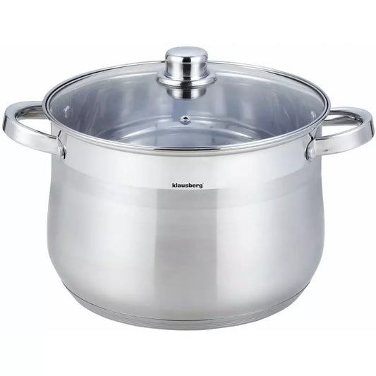 Pots and – Steel pot, 24 cm diameter, 8.6 L, Klausberg - Carlat